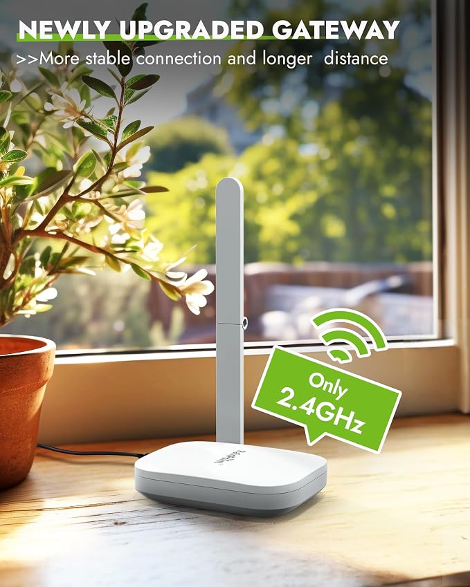 RAINPOINT WiFi Water Timer for Garden Hose, 2027 New Version WiFi Sprinkler Controller, Smart Hose Timer Valve, Automatic Drip Irrigation System/Rain Delay for Garden