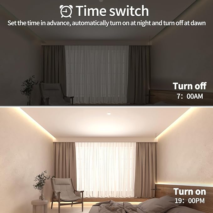 COB LED Strip Lights 100ft,3000K DC 24V Dimmable Warm White Flexible LED Rope Lights for Bedroom,with Remote and app Control LED Lights Strip for Living Room, Shelf, Cabinet(2 Rolls of 50ft)