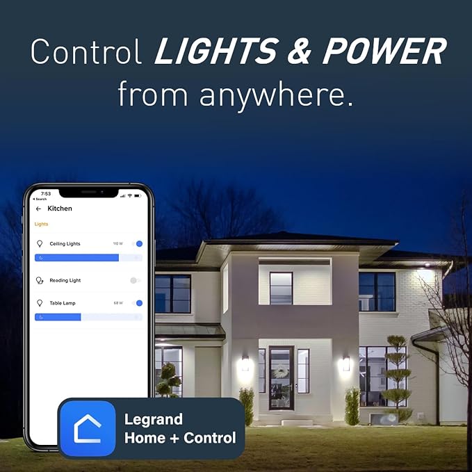 Legrand Radiant with Netatmo Smart Home Gateway/Hub in White