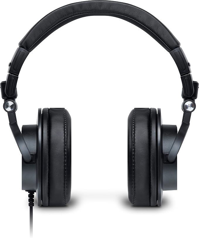 PreSonus HD9 Professional Monitoring Headphones — High-Power Handling, Closed-Back, Circumaural Acoustic Design Studio Recording Headphones for Professional Mixing and Monitoring