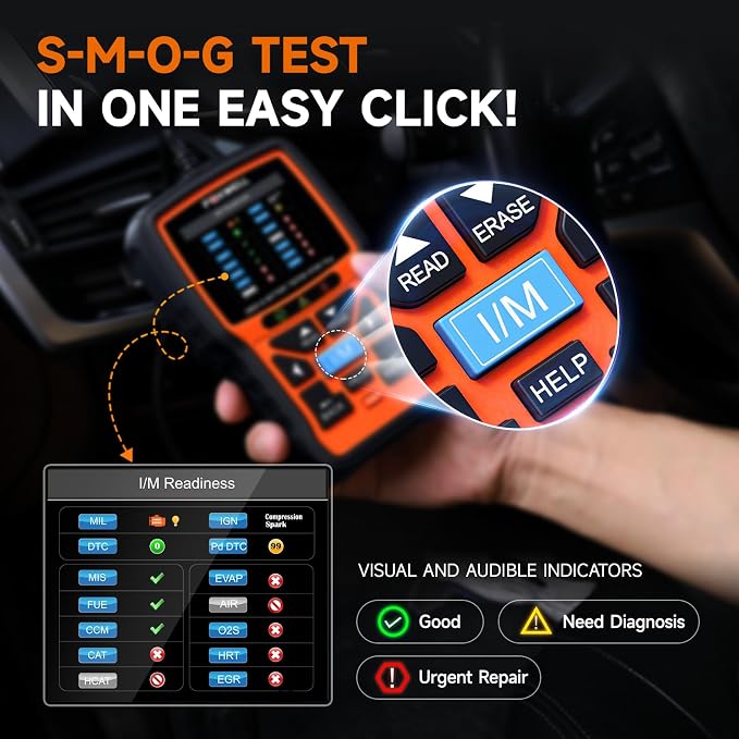 FOXWELL NT630 Plus with NT301 Plus ABS SRS SAS Code Reader Scan Tool Bi-Directional OBD2 Scanner OBD2 Scanner with 12V Battery Tester