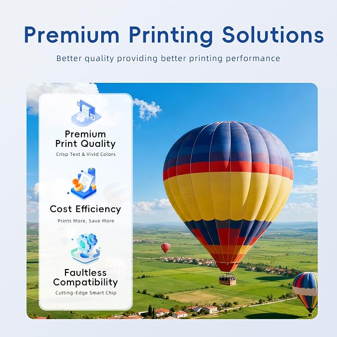 Caelum 64XL High Yield Ink Cartridge Replacement for Combo Pack HP 64XL HP64XL to Use with HP Envy Photo 7855 7858 7155 7120 7800 6252 6255 7158 7100 7164 (2 Pack, Black)