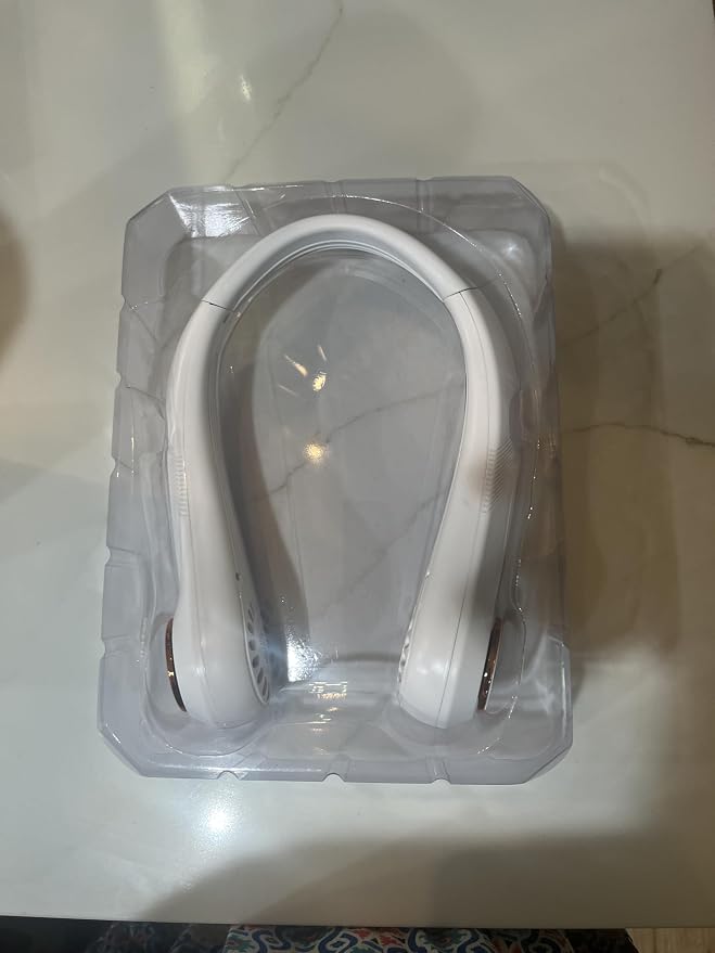 Hanging neck fan (white)' (White)