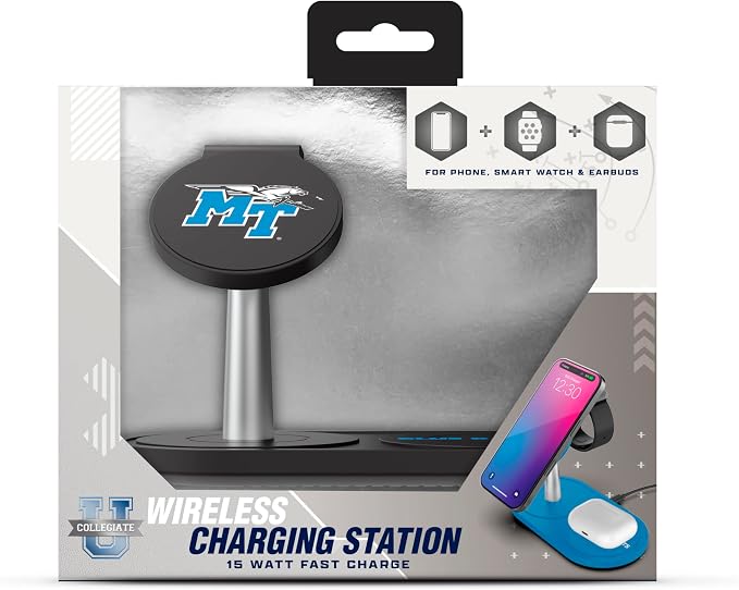 SOAR Collegiate 3-in-1 Wireless Charging Station