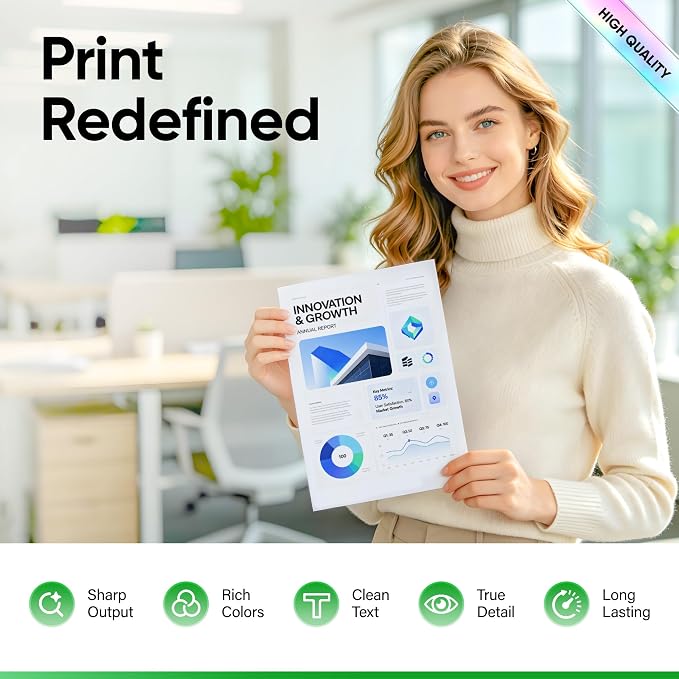 923e Ink Cartridge 4-Pack High Yield with Chip Compatible Replacement for HP 923 923e 923XL Ink Work with OfficeJet Pro 8120 8122e 8123 8130 8133 8135e 8138e 8139e Printers Black Cyan Magenta Yellow