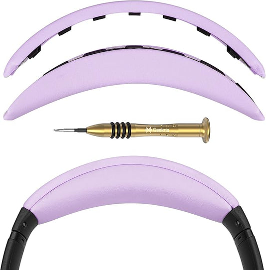 Geekria Headband Pad Compatible with Bose QuietComfort 35 ii Gaming, QC45/ QC35/ QCSE Headphones, Replacement Band Repair Part (Purple)