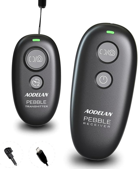 AODELAN Camera Remote Control | Wireless Shutter Release | for Sony a5100 a6000 a6300 a5000 a7 III a7 II a7 a7R III a9 RX100 RX10M2 | Replaces Sony RM-L1AM and RM-SPR1