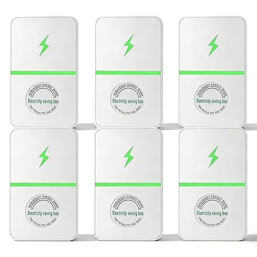 6Pack Stopwatt SmartPlug Device, Stop Watt Device Plug-in for Home & Office US Plug 90V-250V 30KW