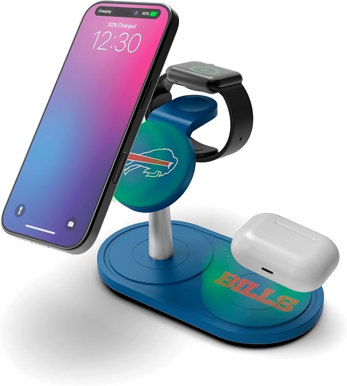 SOAR NFL 3-in-1 Wireless Charging Station