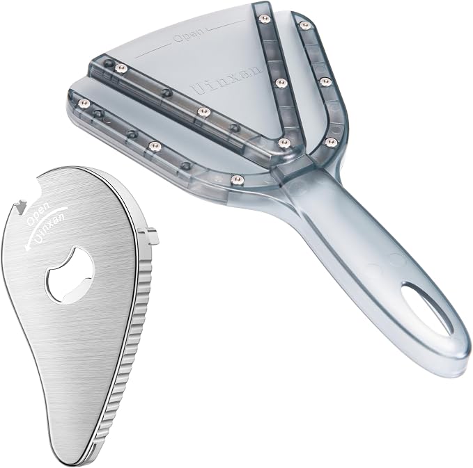 Uinxan Jar Opener for Weak Hand & Seniors with Arthritis,Bottle and Can Opener,Ring Pull Tab Cans,Open Any Lids