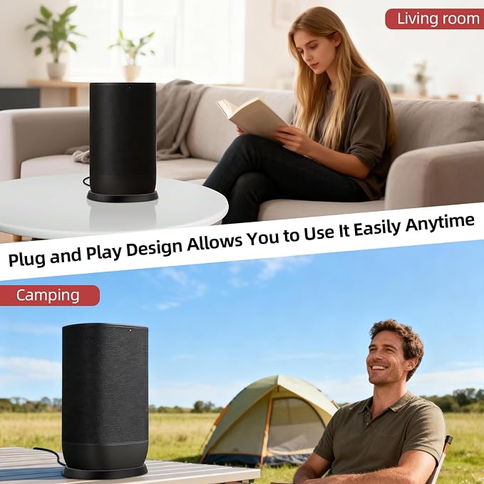 Charger Base for Sonos Move Speaker (Gen 1 & Gen 2), Replacement Charging Adapter Compatible with Sonos Move 1/2