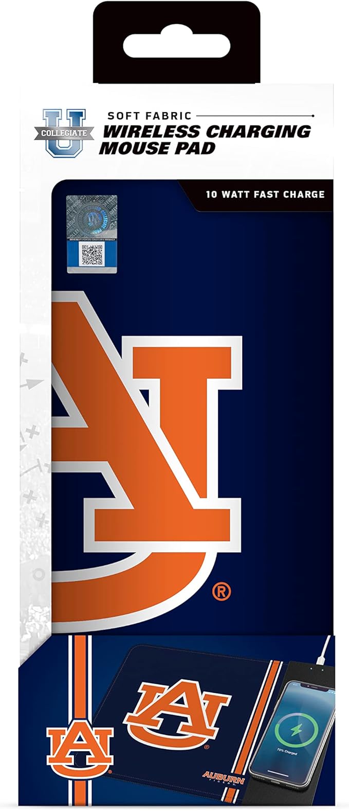 SOAR NCAA Unisex Cell Phone Wireless Charging Mouse Pad