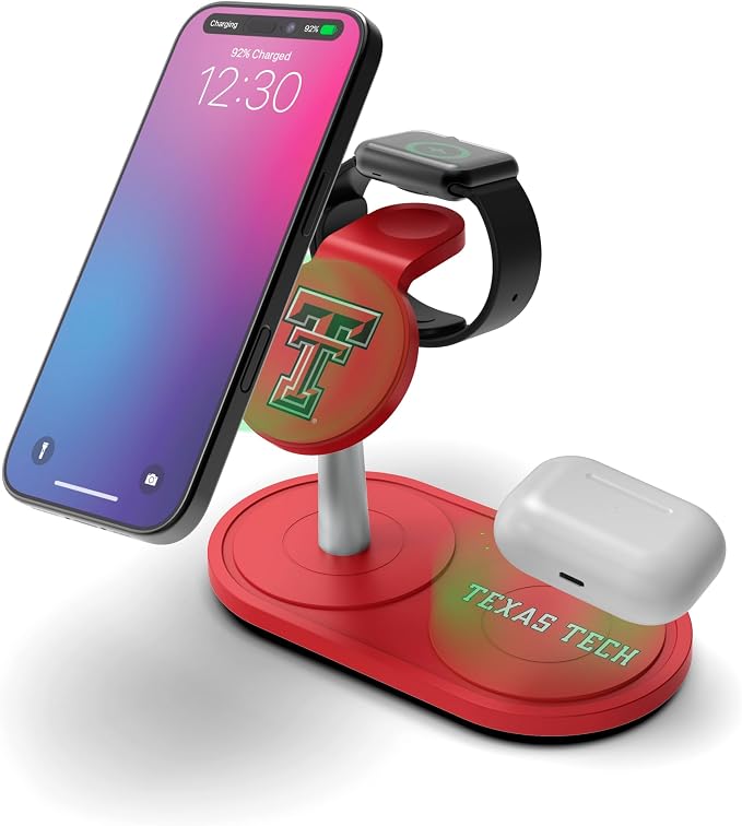 SOAR Collegiate 3-in-1 Wireless Charging Station