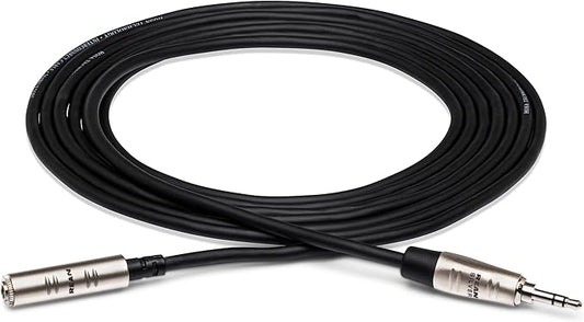 Hosa HXMM-025 Pro Headphone Extension Cable, REAN 3.5 Millimeters TRS to 3.5 Millimeters TRS, 25 Feet