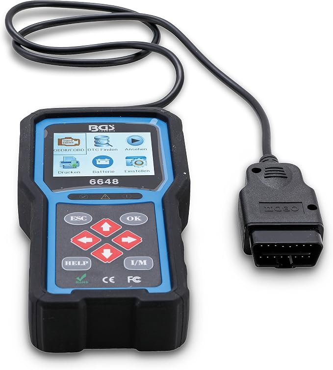 BGS 6648 | OBD II (EOBD) Error Code Diagnostic Tool