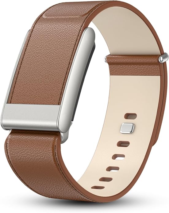DADO Luxe Tapered Leather Replacement Band Compatible with WHOOP 5.0, One, Peak, and Life Fitness Tracker – Durable & Comfortable | Not for Whoop Gen 4