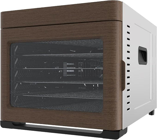 Large Food Dehydrator, 700W, with Large 6 Trays (6.5 ft²) Drying Space, High-efficiency Drying, Digital Temp 86–167°F & 48H Timer, Dishwasher-Safe 304 Trays, Easy to Use for Jerky, Fruit, Herbs