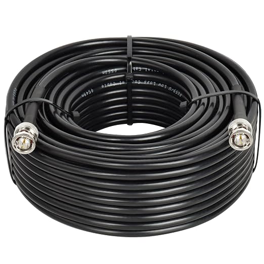 XRDS -RF 75FT SDI Cable, BNC Male Digital Video Cable 75 Ohm RG59 BNC Cables Supports HD-SDI/3G/6G-SDI/4K/8K