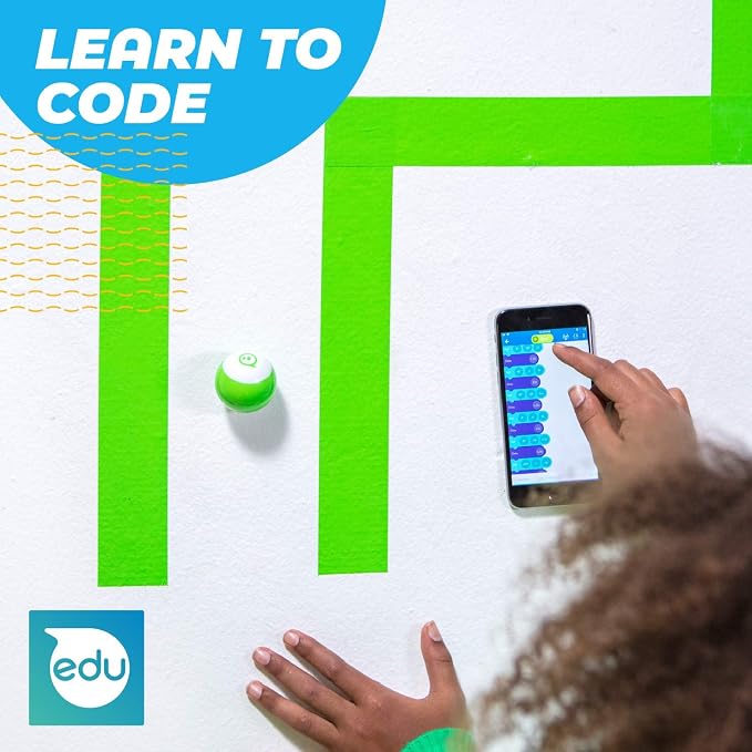 Sphero Mini (Red) - Coding Robot Ball - Educational Coding and Gaming for Kids and Teens - Bluetooth Connectivity - Interactive and Fun Learning Experience for Ages 8+ | Educational Coding and Gaming, Bluetooth Connectivity, Interactive and Fun Learnin...