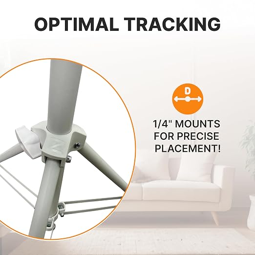 Skywin VR Tripod Stand for HTC Vive Base Station - 2 Adjustable Stands | Stable Tracking, Compatible with HTC Vive, Sensor Stand & Base Station Mount for Vive Sensors or Oculus Rift Constellation