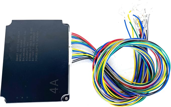 15S 16S 4A Active Equalizer 1mv Precision Li-on Lifepo4 LTO Lithium Battery Capacitor Balancer with Docking Adapter