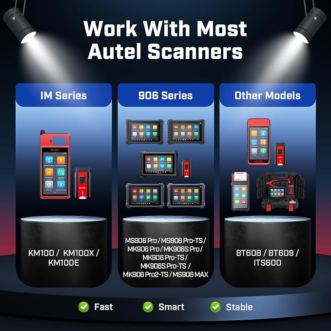 Autel MaxiVCI V200 VCI200 Wireless Dongle: 2026 VCI 200 OBD2 Connector 2.0 of VCI100 V100 Adapter Car Communication Interface for MaxiSys MS906 Pro MS906 Pro-TS S906 MAX KM100 BT608 BT609 ITS600 etc.