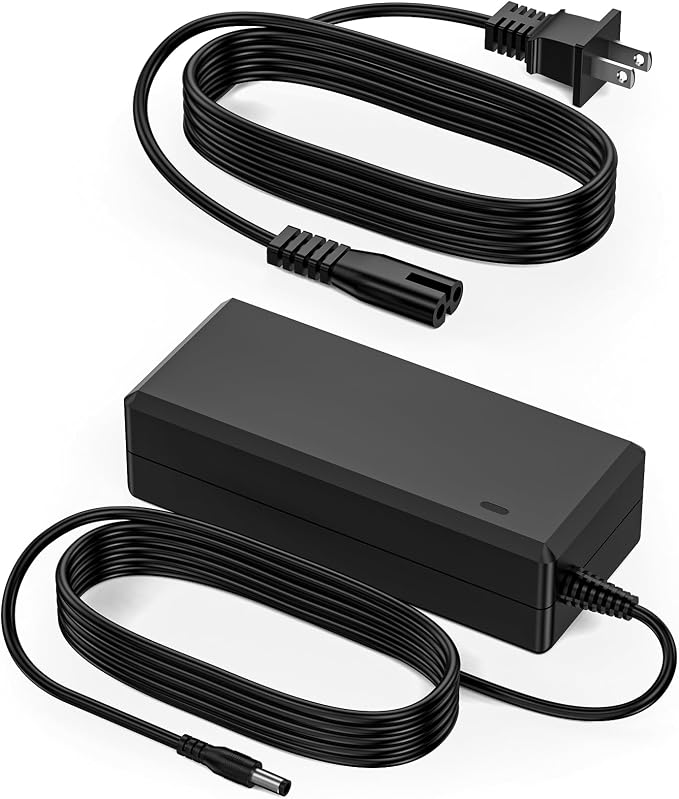 VHBW 42V 2A Electric Bike Charger for DYU D3F, King750, A1F, FF500, C2, C3, C5, C6, C6 Pro – Fast Battery Charger with LED Indicator & Safety Protection