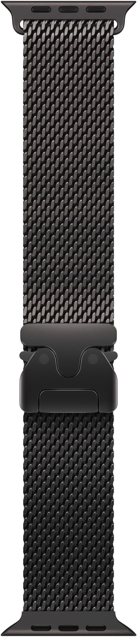 Apple Watch Band - Milanese Loop - 49mm - Black - Small