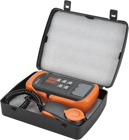 Light Meter, LX1330B Digital Luxmeter, LCD Display Light Meter Photometer Tester, 0-200,000 Testing Illuminometer for Plants, Car Headlights, Home & Office LEDs