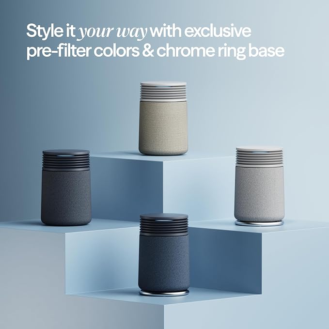 BLUEAIR x New York Knicks Champions Edition Blue Signature Small Smart Air Purifier, Home & Office, Air Cleaner for Pets, Allergies, Dust & Smoke, Cleans 1,190 Sq Ft Per Hour, Quiet HEPA Air Purifier