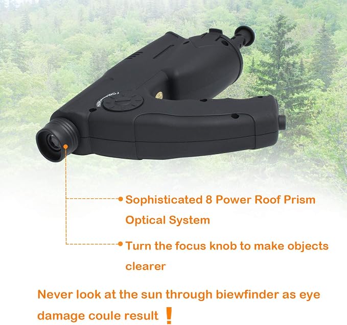 Podoy Bird Observing Listening Recording Device, Listening Device, Electronic Digital Device Sound Amplifier, Digital Recording Device Include Headphone, Visible Range Upto 300ft Long Range