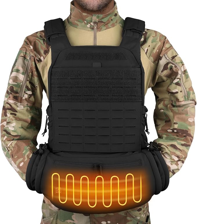 PETAC GEAR Tactical Hand Warmer,Portable Drop Hanger Waist Handwarmer Pouch for Hunting Golf Camping Fishing, Hiking, Football Winter Outdoor Field Survival.