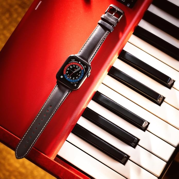Archer Watch Straps - Top Grain Leather Watch Bands for Apple Watch