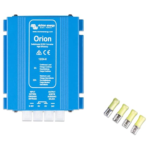 Victron Energy Orion DC-DC Converter 12/24-Volt 8 amp | Non-isolated, High Power