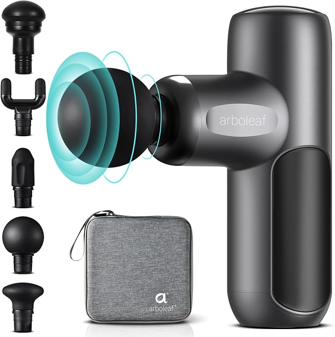 arboleaf Heated Scalp Massager and Massage Gun Bundle