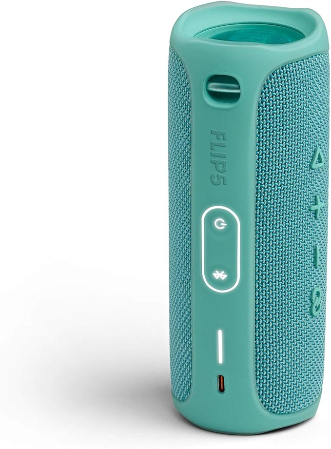 JBL FLIP 5 Waterproof Portable Bluetooth Speaker - Teal (Renewed)