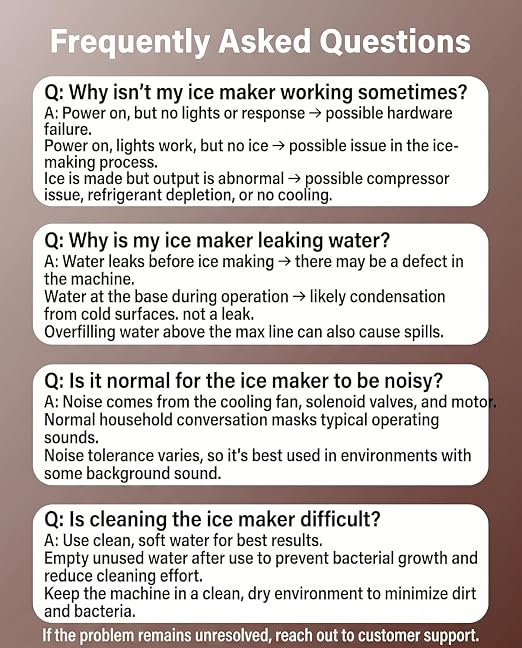 Silonn Ice Maker Countertop, 8 Cubes in 6 Mins, 26.5lbs/24H, Self-Cleaning