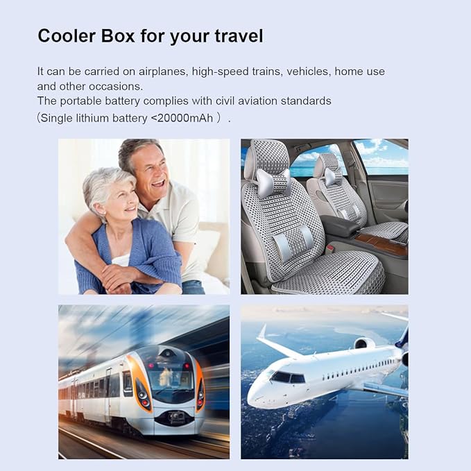 insulin fridge medcine cooler trave case with handle 2~8°C Keep Cooling with LED Display, Travel Medical Cooler Box with Handle (XS)
