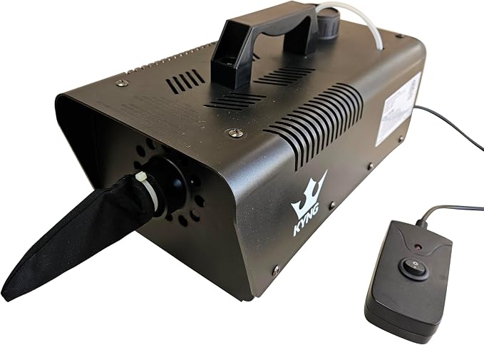 KYNG Snow Machine 650W Wired Remote Snow Maker Snowflake Maker for DJ Parties, Christmas, Holidays, Parties