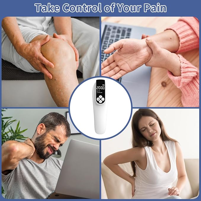 2-in-1 Red Light Therapy Device with Adjustable Strap, Dual Modes, Hands-Free Design for Daily Comfort