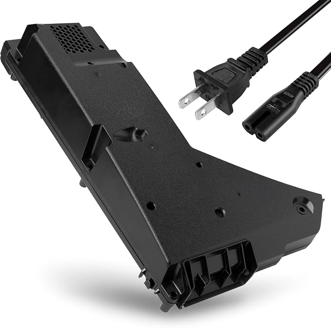 for PS5 Power Supply ADP-400DR / ADP-400ER /PA-1401-JT20 Internal Power Source Replacement with AC Adapter Console Power Adapter with Power Cord