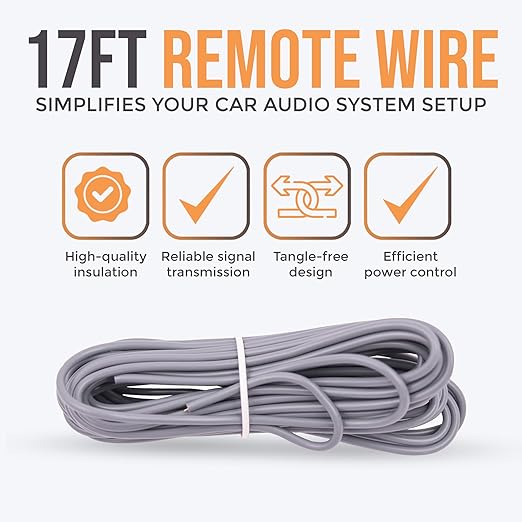 Elite Audio 4 Gauge Amplifier Wiring Kit, 2000W CCA Amp Install Kit – EA-PRMK4