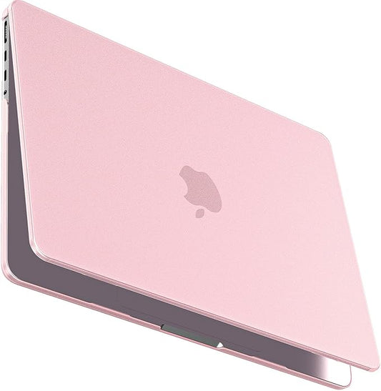 BlueSwan Matte Case for MacBook Pro 14 M5 M4 M3 M2 M1 Pro/Max 2026-2021, Compatible A3426 A3427 A3434 A3401 A3112 A2992 A2918 A2779 A2442, Hard Shell Protective Cover, Matte Pink