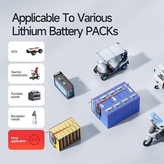 DALY BMS 100A 4S-8S 12V-24V - Smart Built-in Bluetooth Monitoring Lithium Battery Protection LiFePO4 Li-ion LTO for E-Bikes Scooters