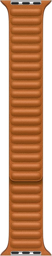 Apple Watch Band - Leather Link - (41mm) - Golden Brown - Medium/Large