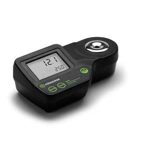 Milwaukee 0 to 85% Brix Digitial Refractometer with Carrying Case - MA871BOX