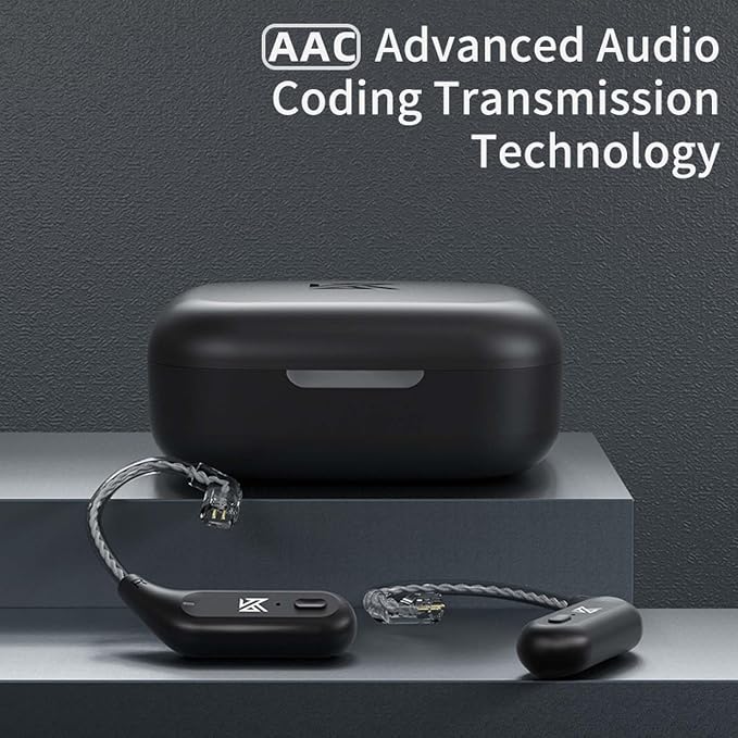 KZ ZST Bluetooth IEM 5.4 Module IEM Bluetooth Adaper Wireless 2pin 0.78MM for KZ ZSTX/AS10,Moondrop CHU II/Aria/Blessing