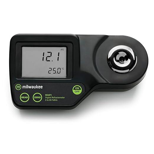 Milwaukee 0 to 85% Brix Digitial Refractometer - MA871