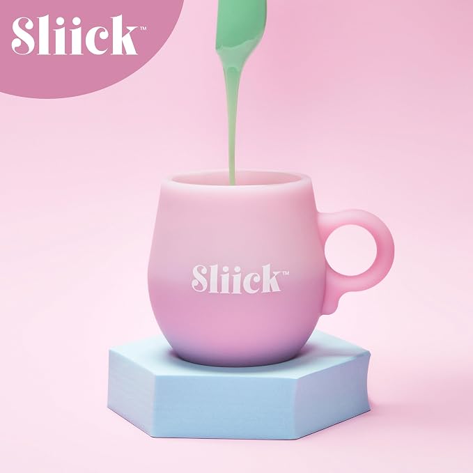 Sliick At Home Waxing Kit for Women, Pink – Coconut Melon, Hard Wax Kit for Hair Removal, Microwave Melting Cup, Applicator & Beads, At Home Wax Set