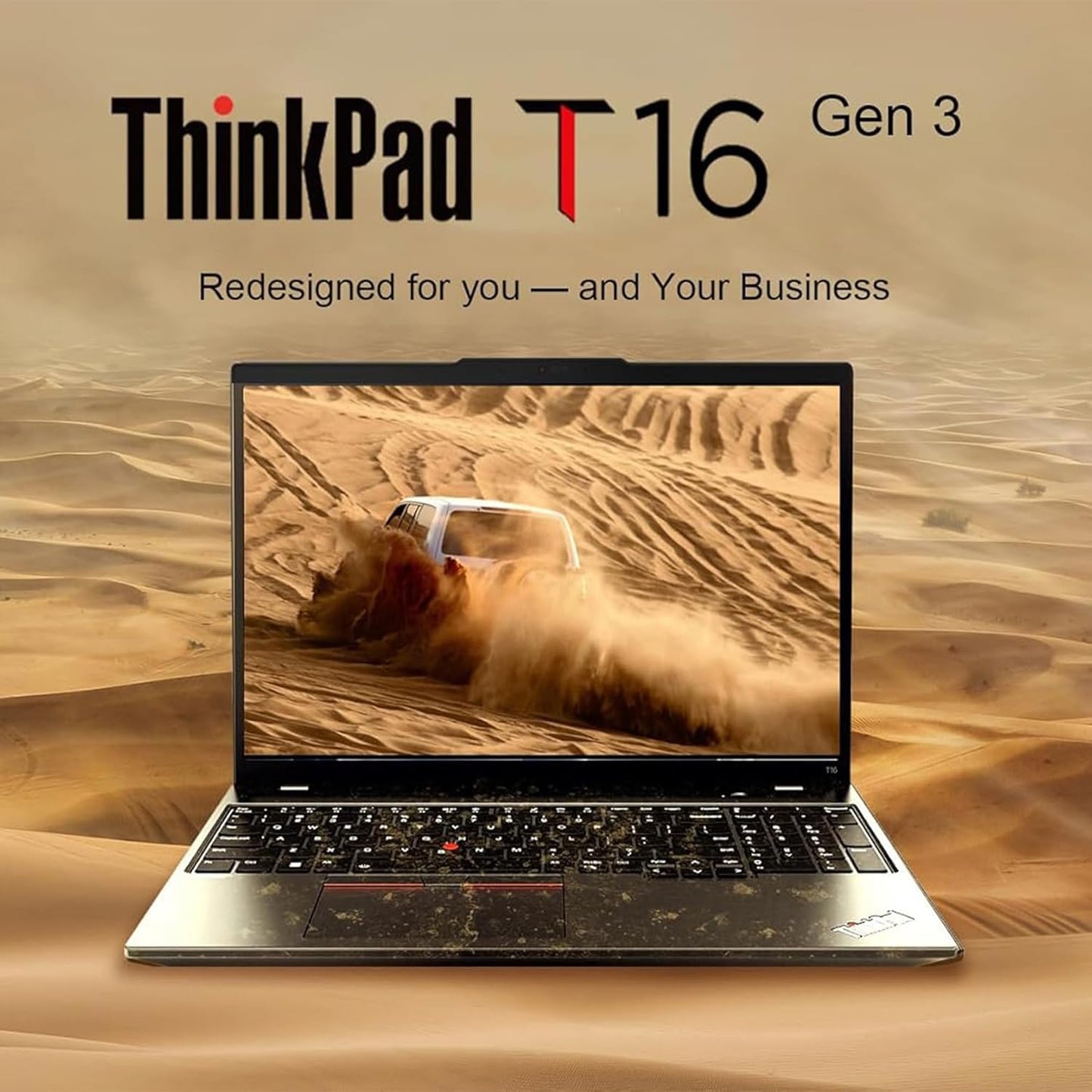 Lenovo ThinkPad T16 Gen 3 Business Laptop 16” FHD+ Display, Intel Ultra 5-125U (Beats i7-1355U), 64GB DDR5 RAM, 1TB SSD, 5MB Webcam, WiFi 6E + BT, RJ-45, HDMI, Win 11 Pro, 3 Yr Wty, AI Copilot, Black